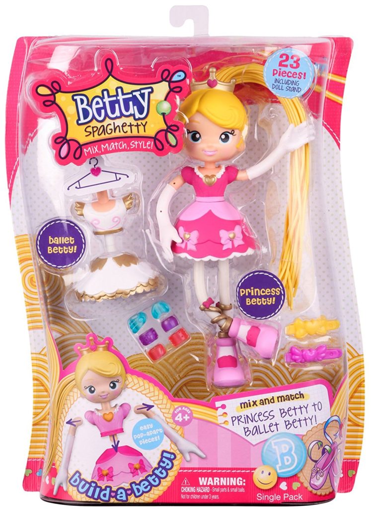 Betty Spaghetty S1 W1 Single Pack Princess/Ballerina