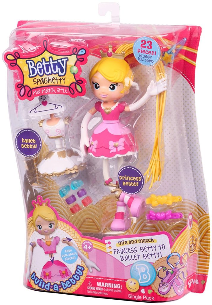 Betty Spaghetty S1 W1 Single Pack Princess/Ballerina