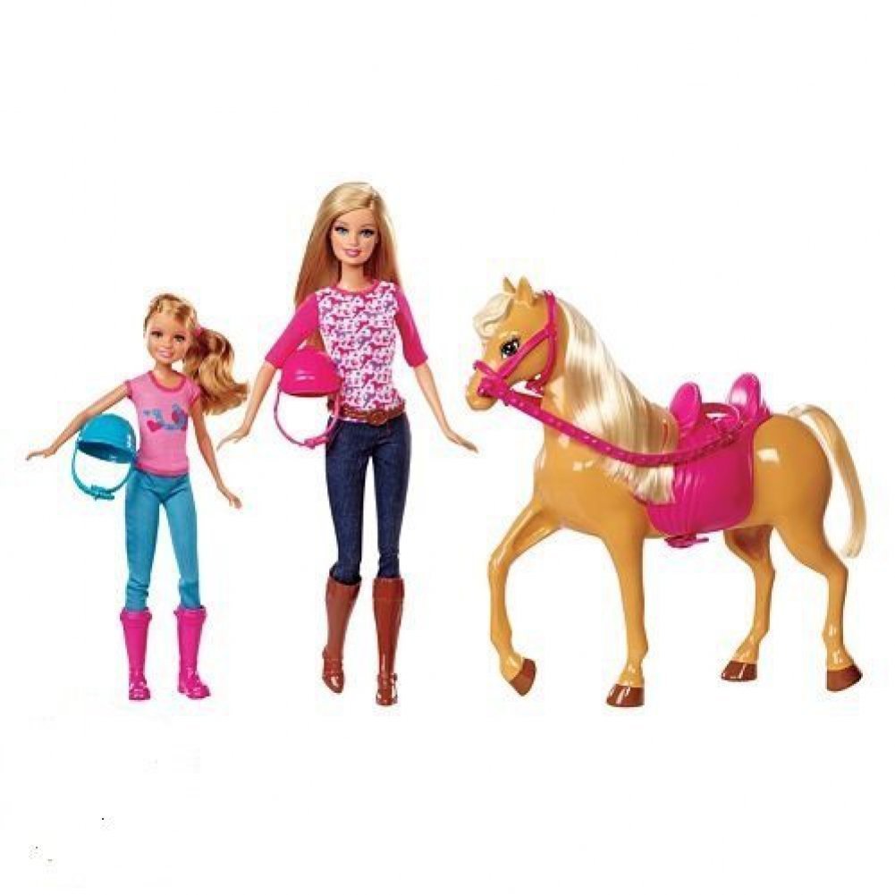 Barbie Pink-Tastic Horse & Dolls