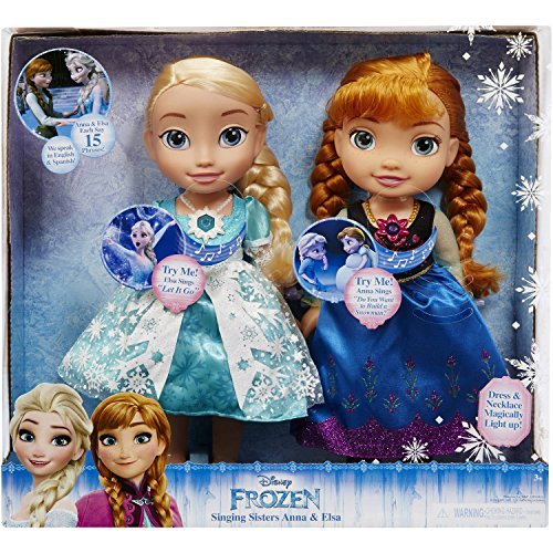 Disney Frozen Singing Sisters Elsa and Anna Dolls