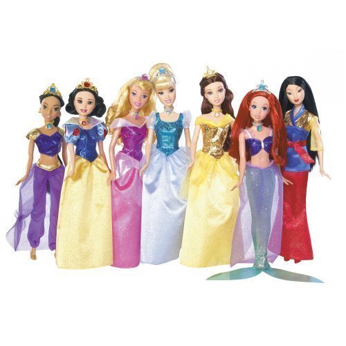 Disney Princess Royal Shimmer Doll Collection