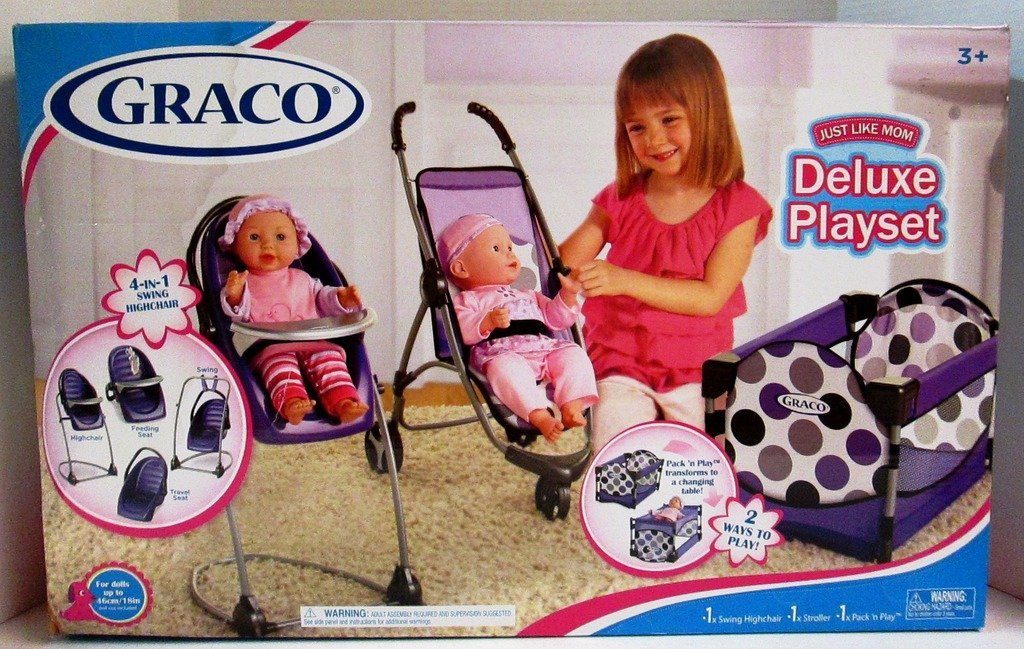 Graco Just Like Mom Deluxe Playset