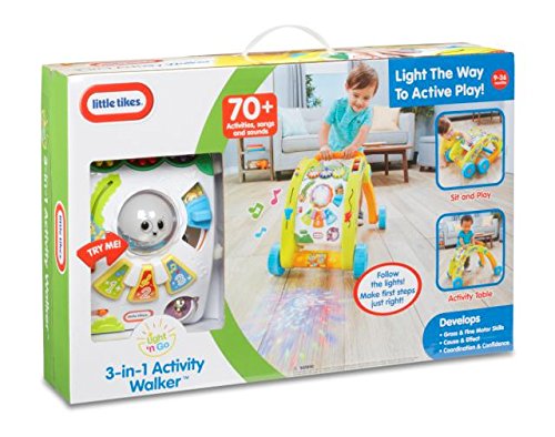 Little Tikes Light n Go - 3-in-1 Activity Walker 