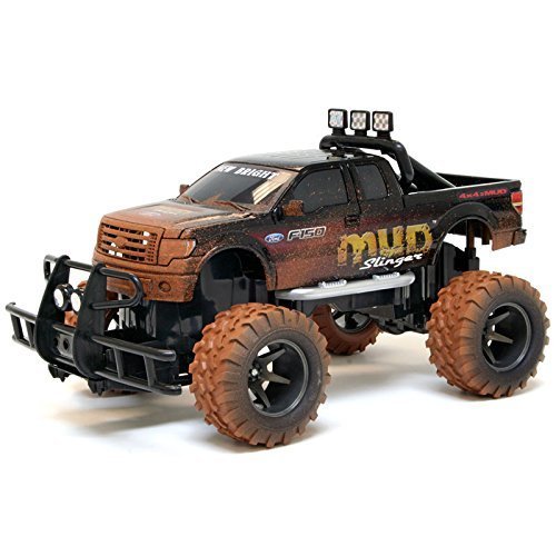 New Bright 1:6 R/C FF 9.6V Off-Road Mud Slinger Truck