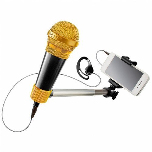 Selfie Mic Music Set Black or Pink