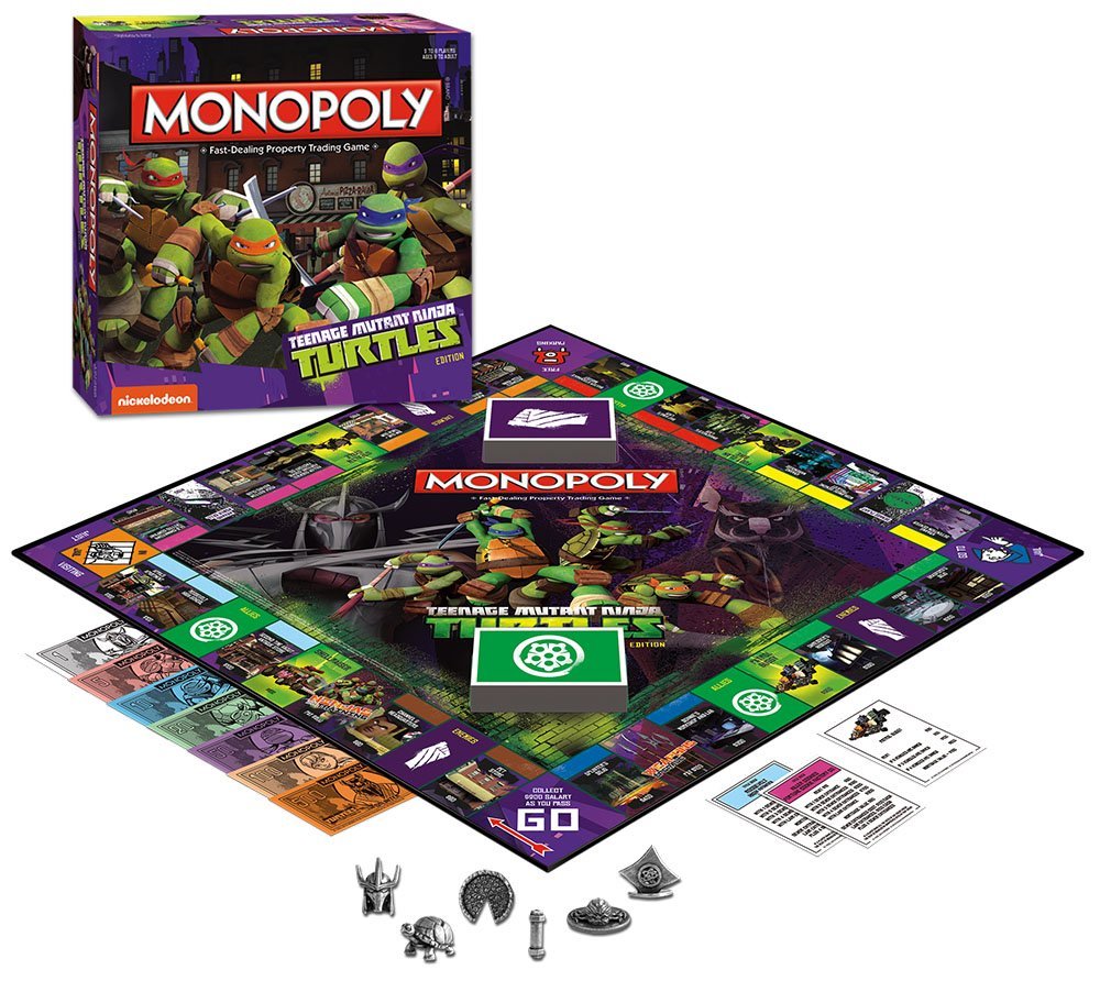 Teenage Mutant Ninja Turtles Monopoly Game
