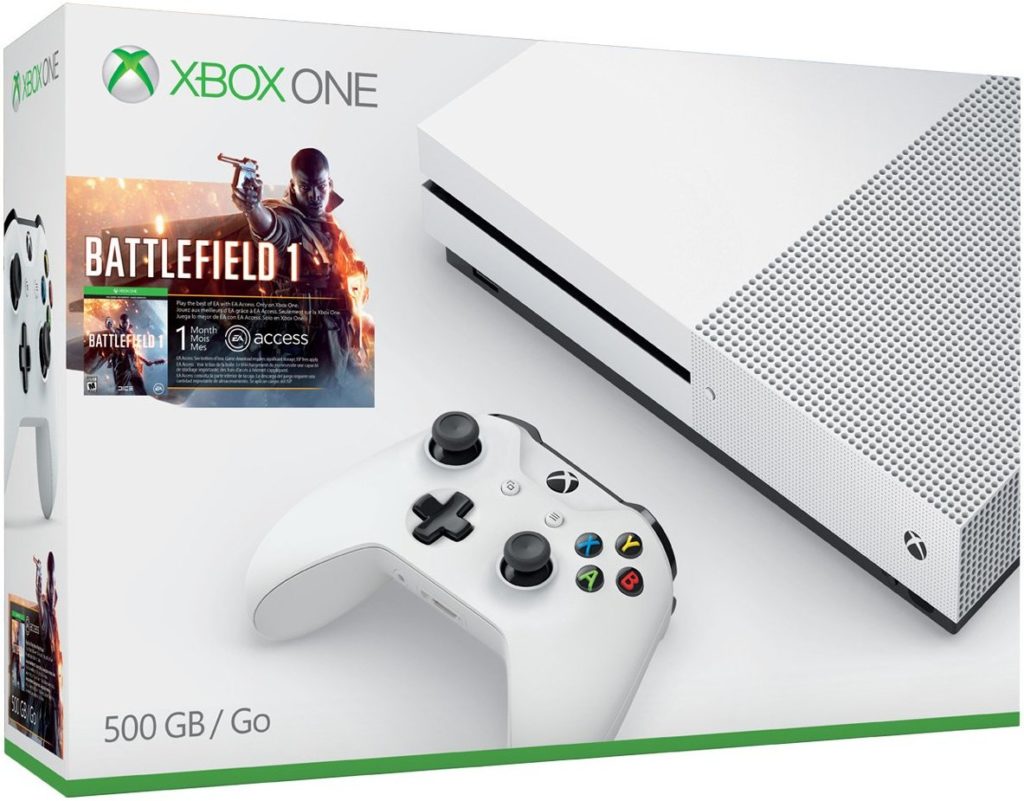 Xbox One S Battlefield 1 Bundle