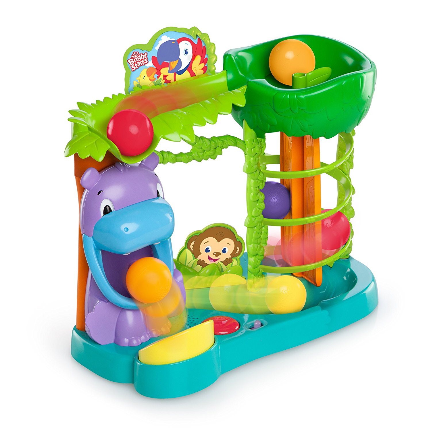 Bright Starts Having A Ball Jungle Fun Ball Climber Review - Kids Toys News