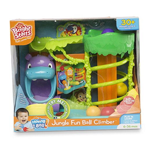 Bright Starts Having A Ball Jungle Fun Ball Climber