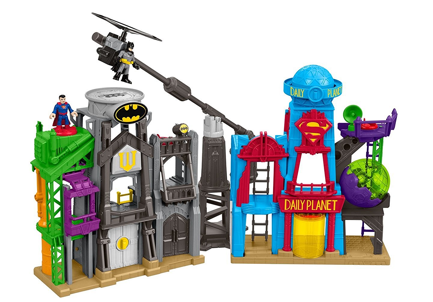 imaginext gotham city playset