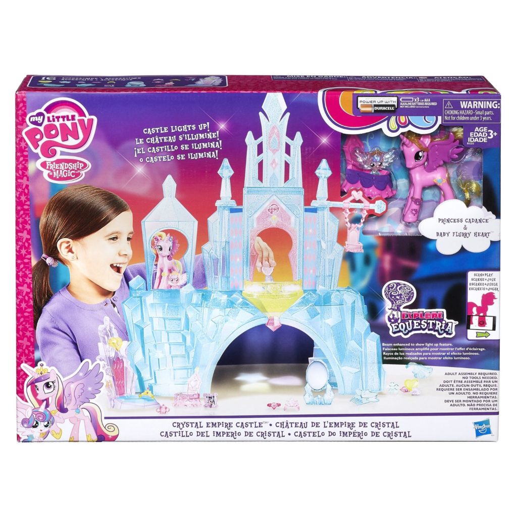 My Little Pony Explore Equestria Crystal Empire Castle