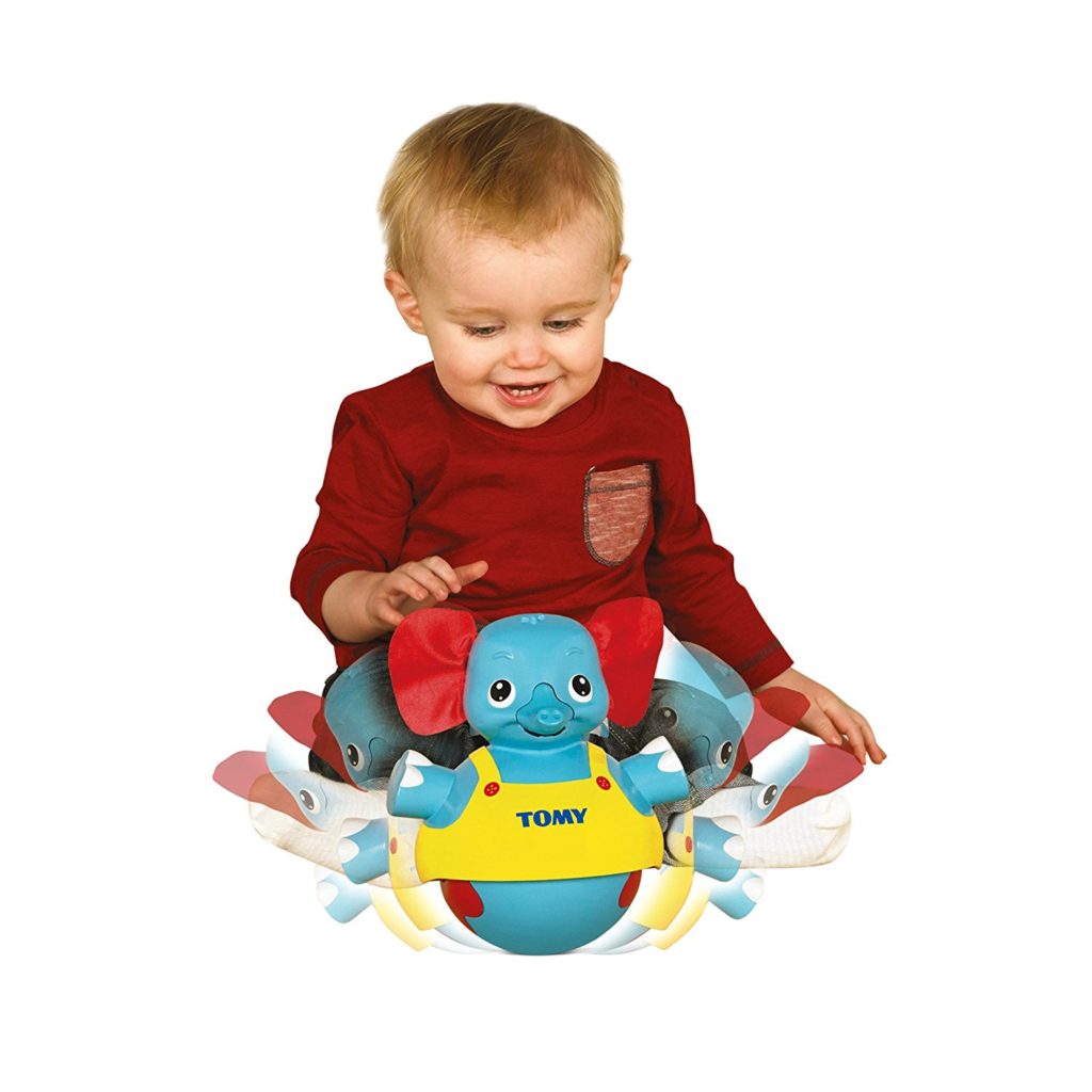 Tomy Toys Tap N Toddle Elephant