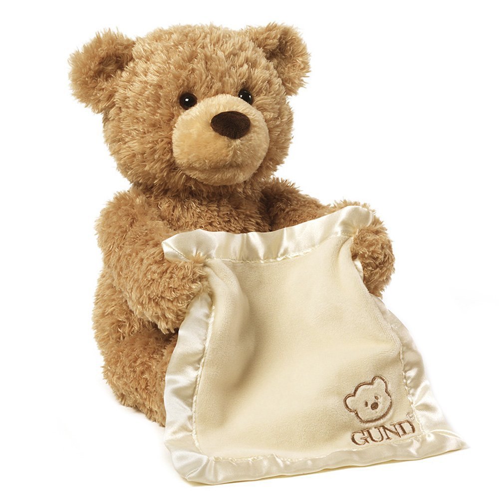 Gund Peek-A-Boo Teddy Bear Animated Stuffed Animal