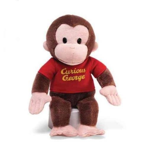 Gund Curious George Stuffed Animal, 12 inches: