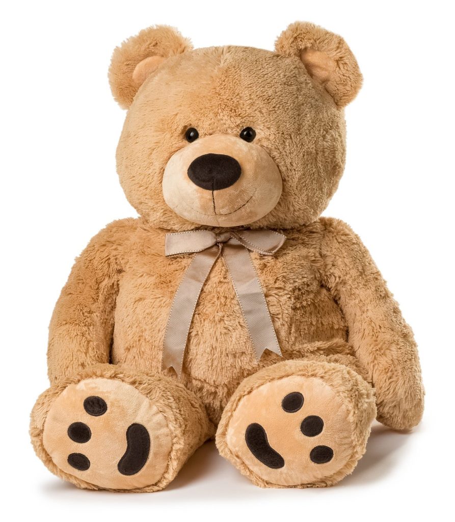 Huge Teddy Bear – Tan