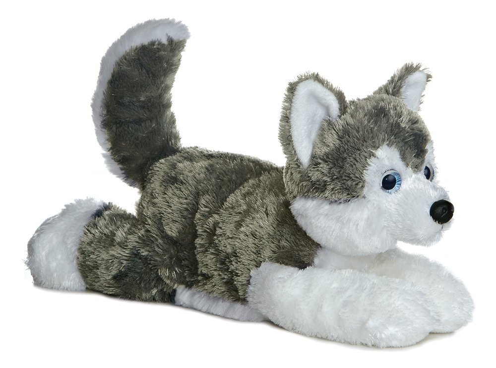 Shadow (Siberian Husky) 12 inch Plush Dog by Aurora - Flopsie Series