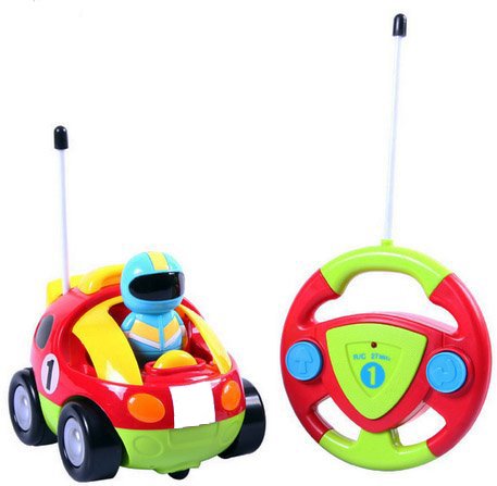 Cartoon RC Race Car Radio Control Toy