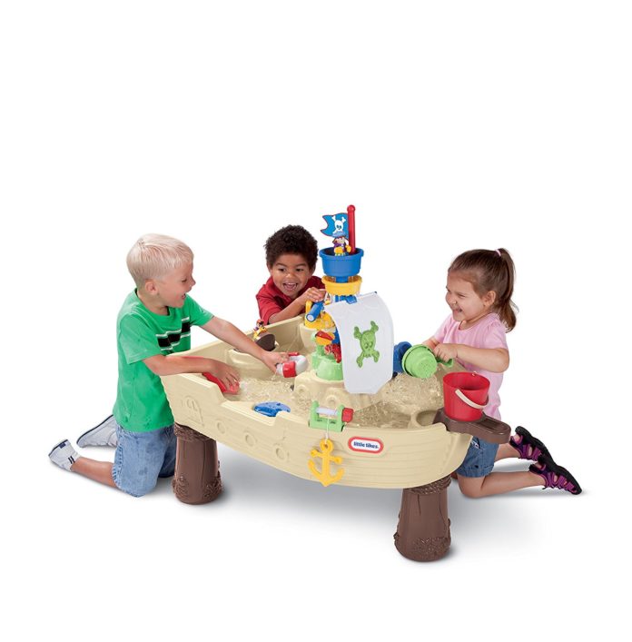 little tikes pirate ship water table asda