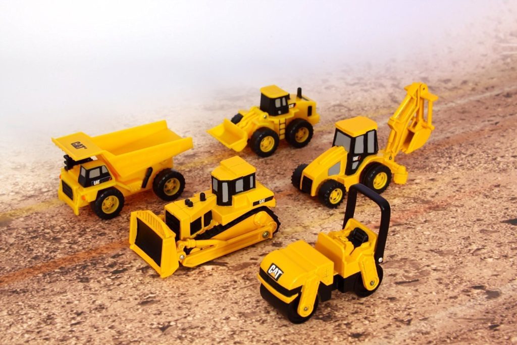 Toy State Caterpillar Construction Mini Machine