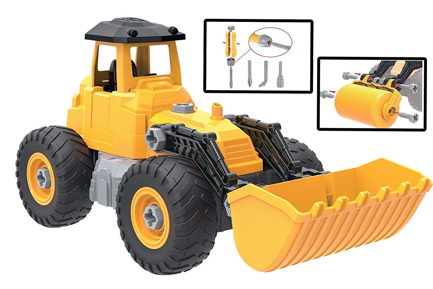 Kidwerkz Toy Truck Bulldozer