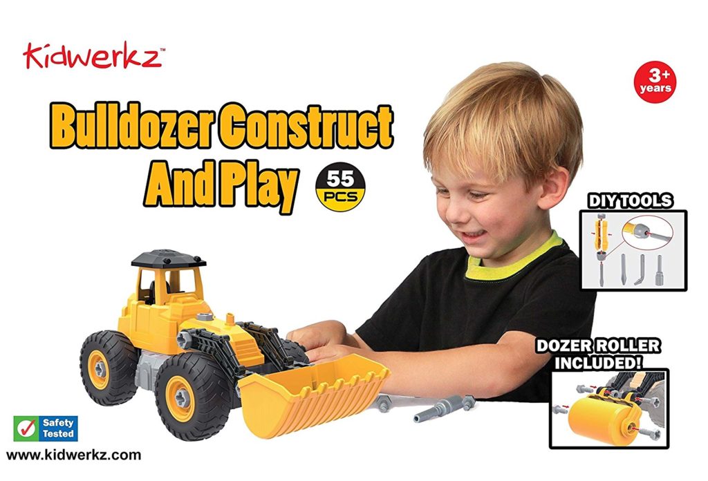 Kidwerkz Toy Truck Bulldozer