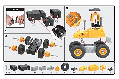 Kidwerkz Toy Truck Bulldozer