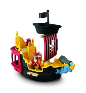 Disney Jake and The Never Land Pirates Hook Jolly Roger Pirate Ship