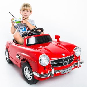 RED Mercedes Benz 300sl Amg Rc Electric Toy Kids Baby Ride on Car