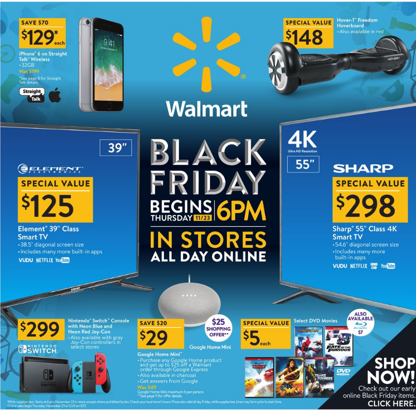 Black Friday Walmart 2017