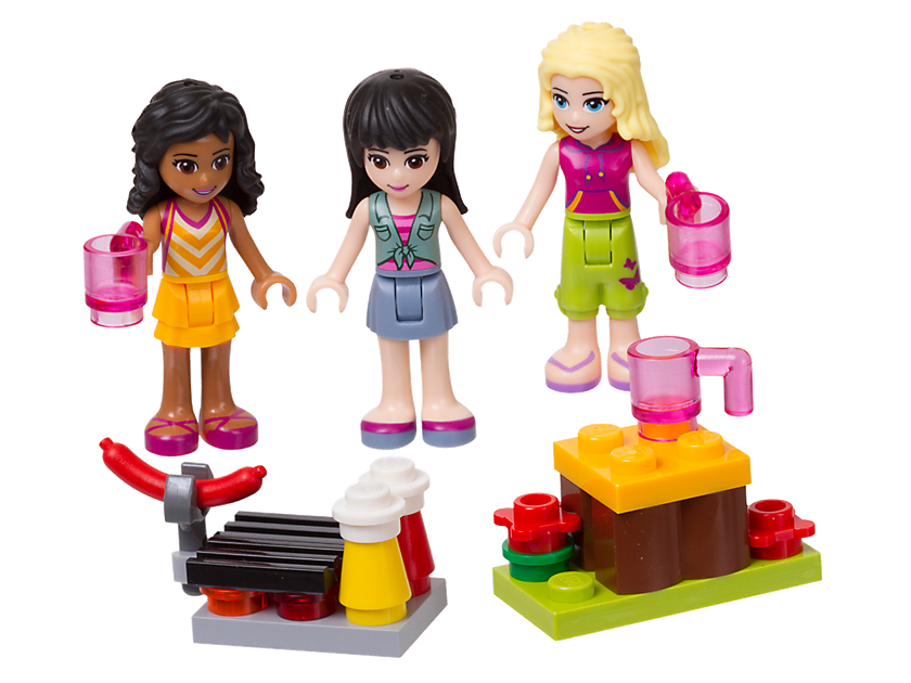 LEGO&reg; Friends Mini-doll Campsite Set