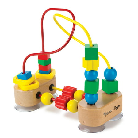 Melissa Doug Bead Maze - Wooden Educational Toy