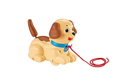 FIsher-Price Lil Snoopy dog-themed pull toy for walking infants and toddlers