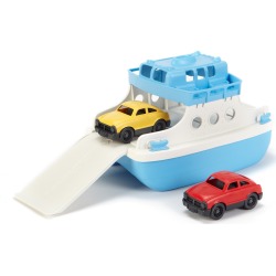 Green Toys Ferry Boat With Mini Cars