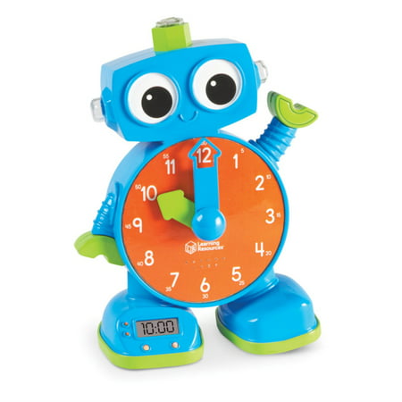 Learning Resources Tock The Learning Clock Educational Talking & Teaching Clock Preschool Learning for Kids Girls Boys Ages 3 4 5+