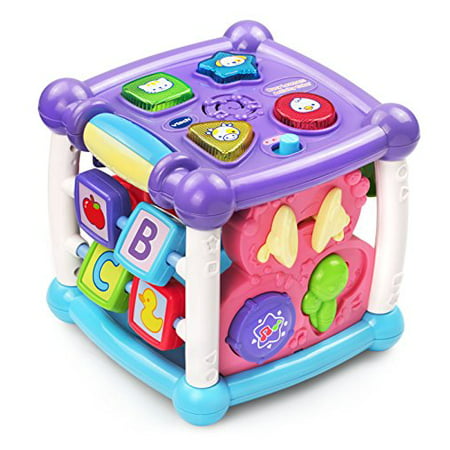 VTech Busy Learners Activity Cube - Purple - Online Exclusive