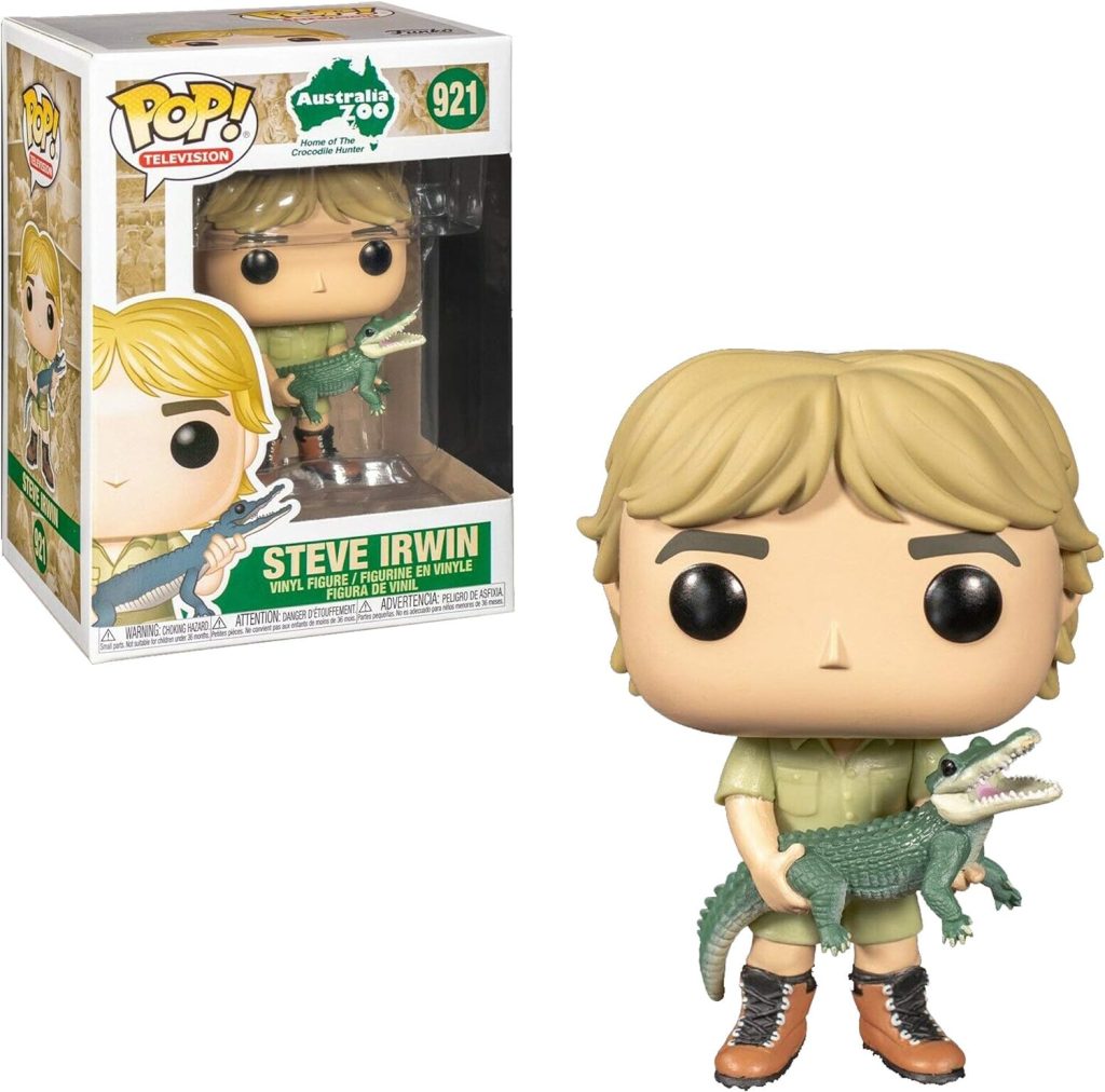 Funko Pop! TV: Crocodile Hunter - Steve Irwin Vinyl Figure (Styles May Vary)