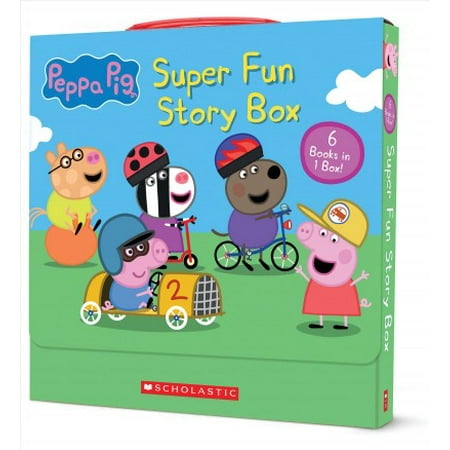 Pre-Owned SCHOLASTIC: Super Fun Story Box (Peppa Pig) (Hardcover)