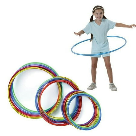 Spectrum Economy Candy-Striped Hoops Pack of 12 Large 35