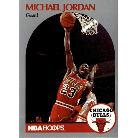 1990-91 NBA Hoops Michael Jordan #65 Classic Card