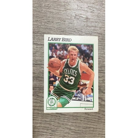 Larry Bird Boston Celtics 1991-92 Hoops 9 Trading Card