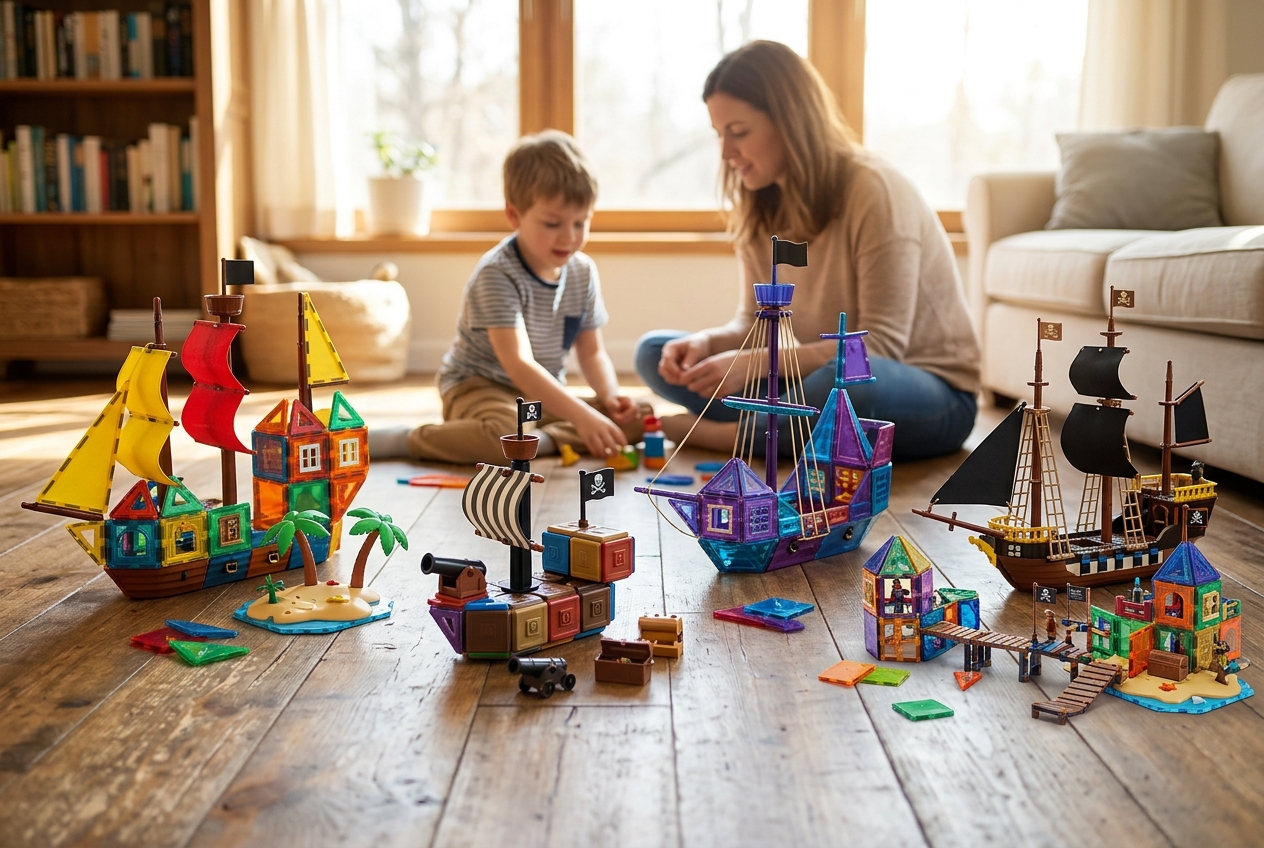 Magnetic Building Blocks Pirate Sets for Kids: A Parent’s Comparison Guide Magnetic Building Blocks Pirate Sets for Kids: A Parent’s Comparison Guide