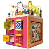 B. Zany Zoo Wooden Activity Cube Review